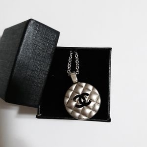 Authentic button necklace